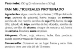 Ingredientes Pan de proteínas